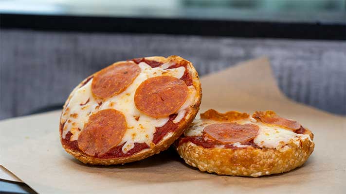 Pepperoni Pizza Bagel