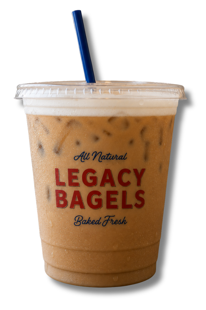 Freshly baked bagels, sandwiches and coffee at Legacy Bagels