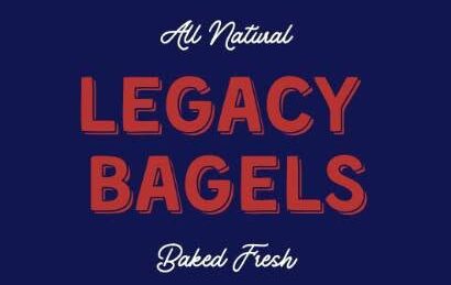 Freshly baked bagels, sandwiches and coffee at Legacy Bagels